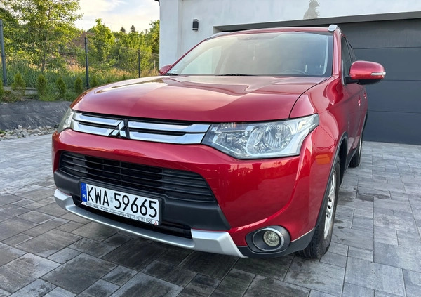 Mitsubishi Outlander cena 46900 przebieg: 261000, rok produkcji 2014 z Wadowice małe 79